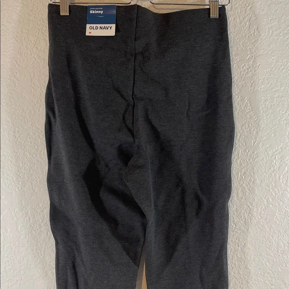 OLD NAVY Extra High-Waisted Stevie Skinny Pants Dark Heather Gray Size M NEW - Picture 6 of 11